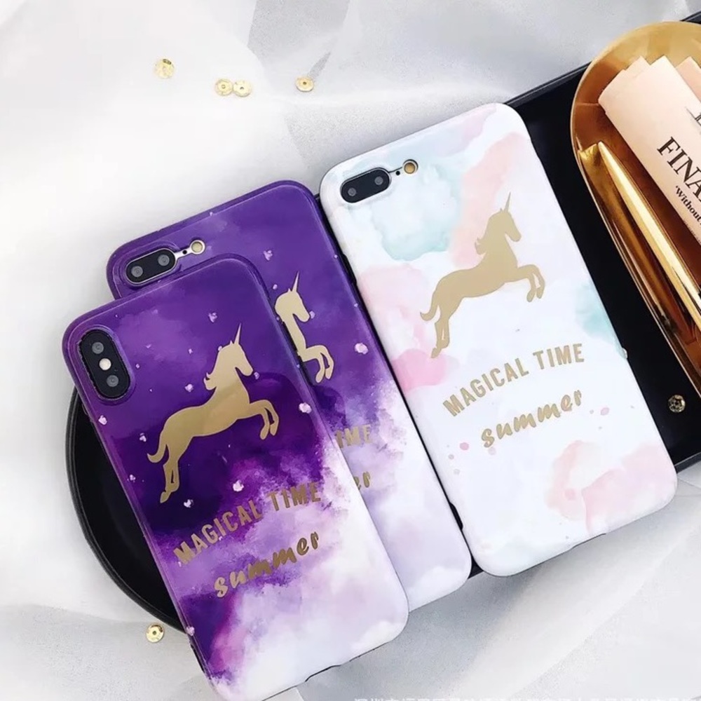 iPhone XR/XS/Max/8+❤️️Dreamlike unicorn phone case - Picture 3 of 8